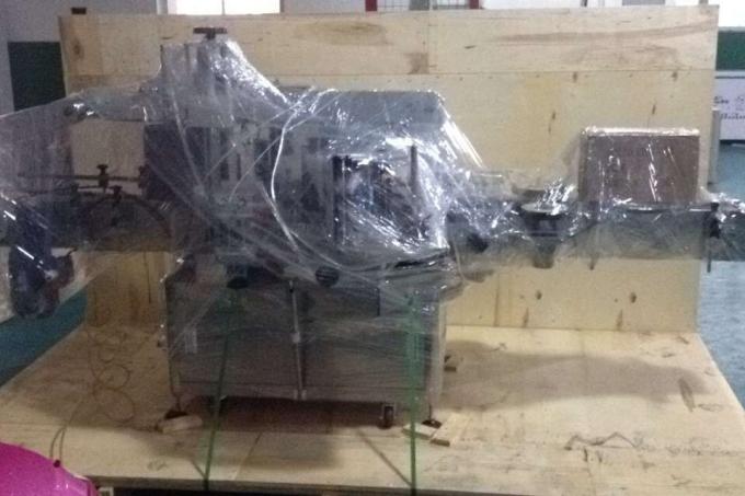 Stroj za etiketiranje vial iz aluminijeve zlitine Opp za okroglo steklenico, industrijski stroj za etiketiranje