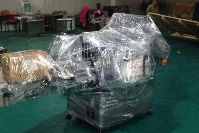 Stroj za etiketiranje vial iz aluminijeve zlitine Opp za okroglo steklenico, industrijski stroj za etiketiranje