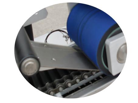 10 ml stroj za etiketiranje majhnih steklenic z dvoslojno nalepko Certificate