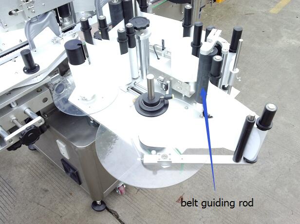 Predmet zazna čarobno oko avtomatski dvostranski stroj za etiketiranje nalepk z gramofonom