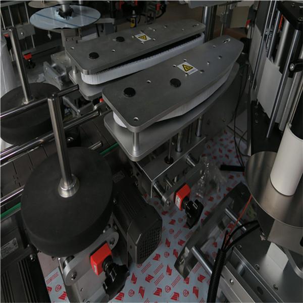 Stroj za etiketiranje enojnih kvadratnih steklenic za pijačo / dnevno kemično industrijo