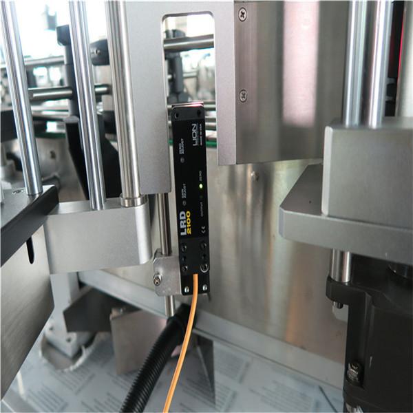 Stroj za samodejno etiketiranje steklenic Rond za pijače / dnevno kemikalijo