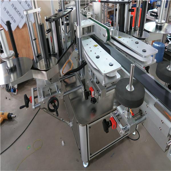 Stroj za etiketiranje nalepk za kozmetične steklenice šampona, dolžina posode 30-100 mm