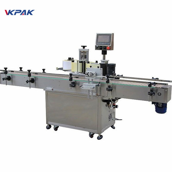 Avtomatski vertikalni samolepilni stroj za etiketiranje okroglih steklenic