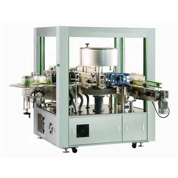 Rotacijski stroj za nalepke spredaj in zadaj