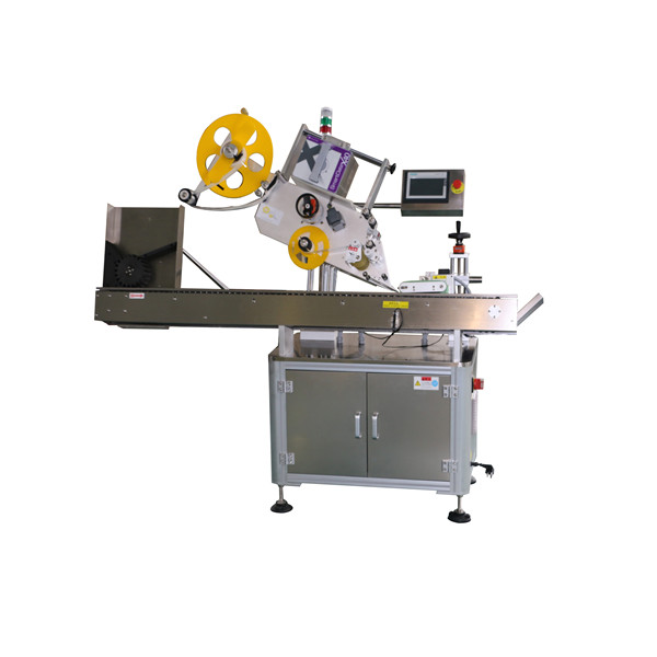 Stroj za etiketiranje vial za balzam za ustnice