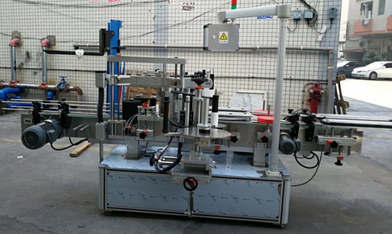 Kitajska Stroj za samodejno etiketiranje etiketnih steklenic z dvojno stransko nalepko 1200W dobavitelj